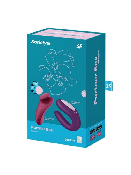 Zestaw wibrator masażer Satisfyer Partner Box 1